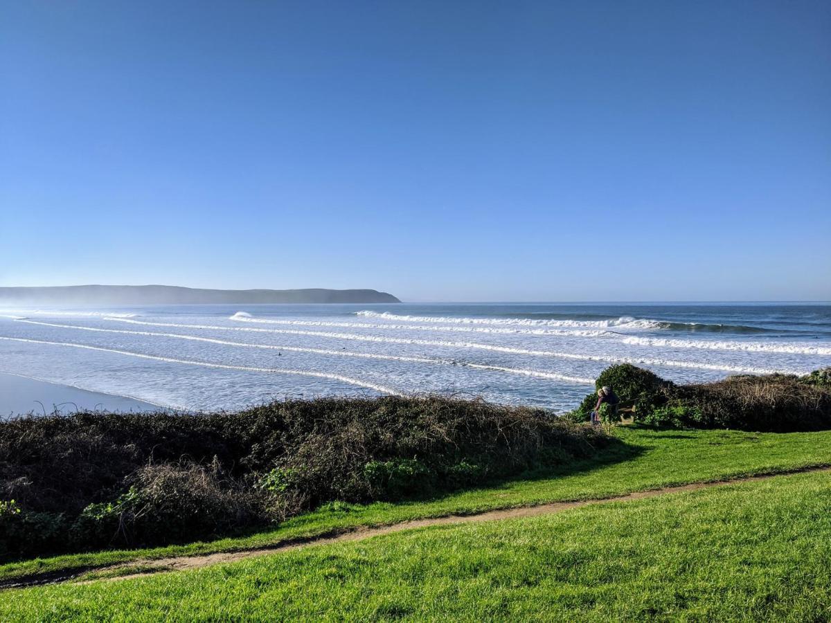 5 Putsborough - Luxury Apartment At Byron Woolacombe, Only 4 Minute Walk To Woolacombe Beach! Exterior foto